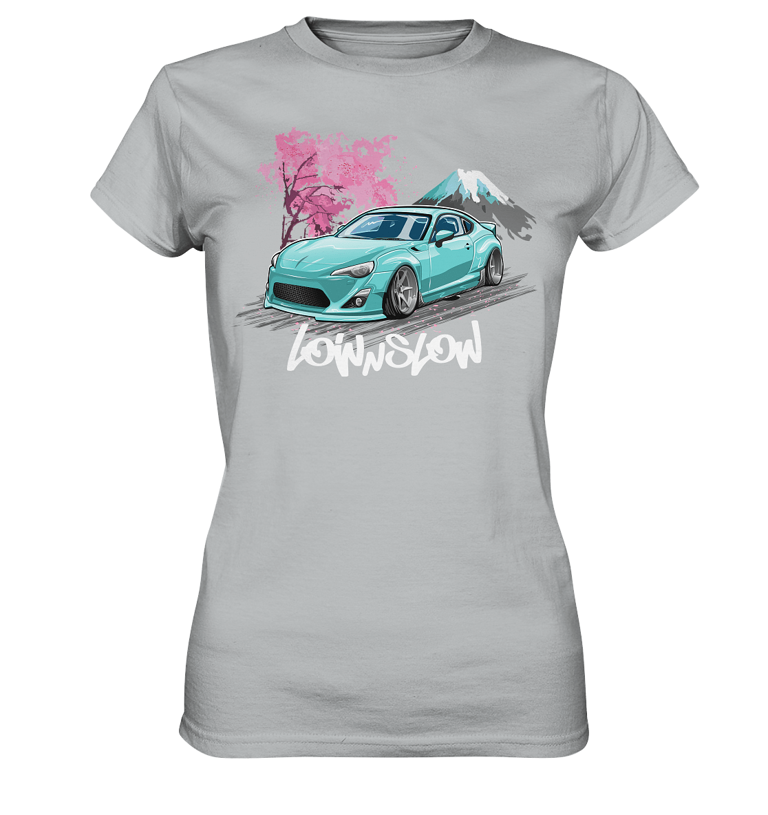 Low & Slow GT86 / BRZ - Ladies Premium Shirt - MotoMerch.de