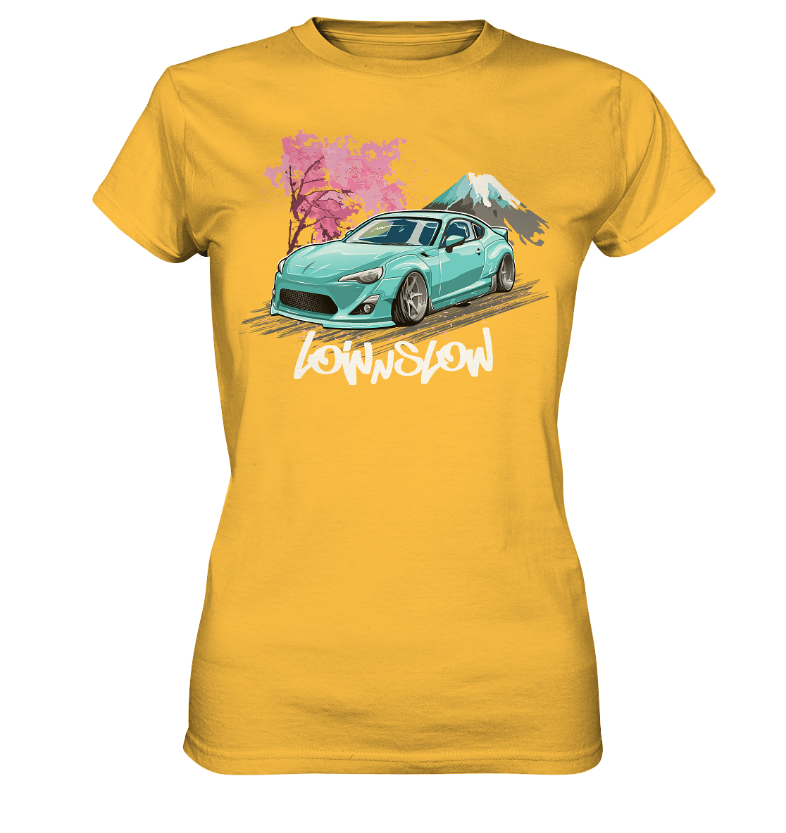 Low & Slow GT86 / BRZ - Ladies Premium Shirt - MotoMerch.de