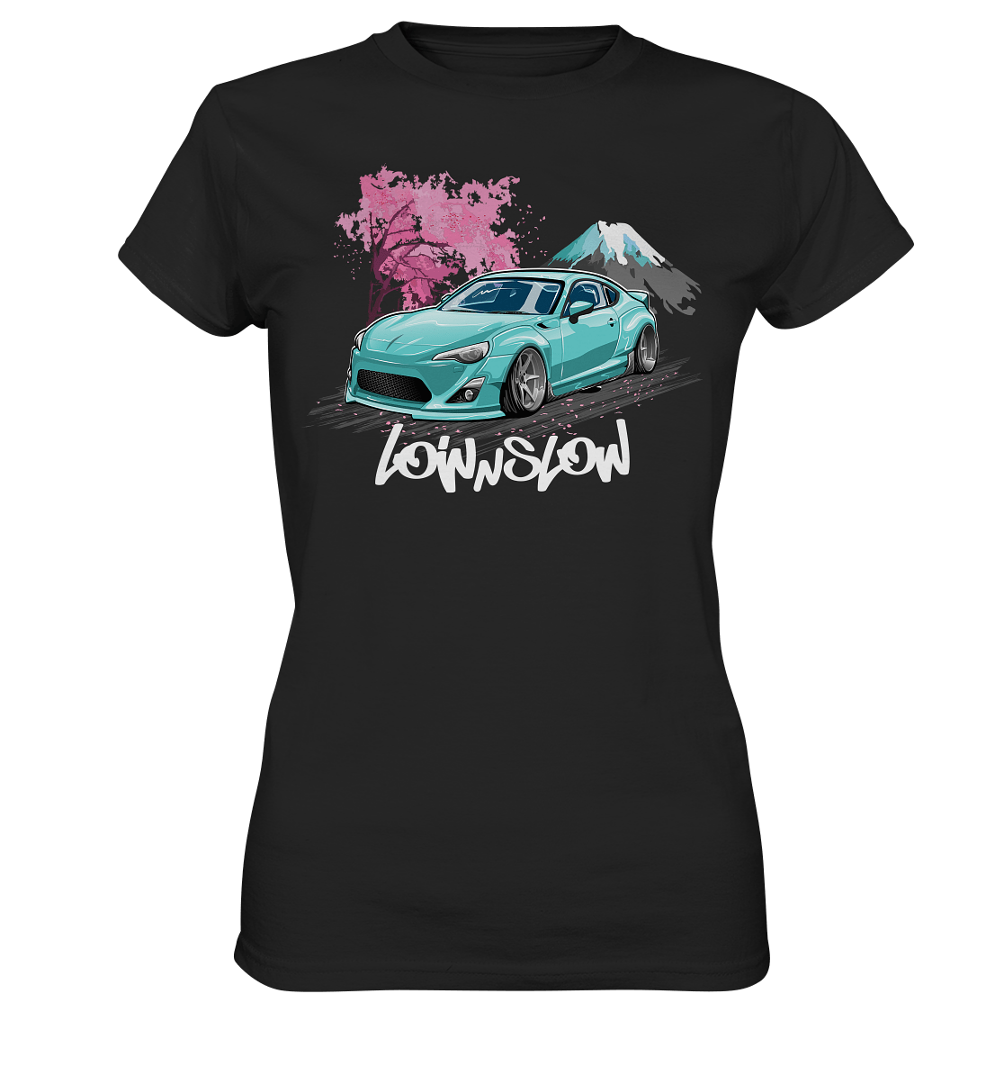 Low & Slow GT86 / BRZ - Ladies Premium Shirt - MotoMerch.de