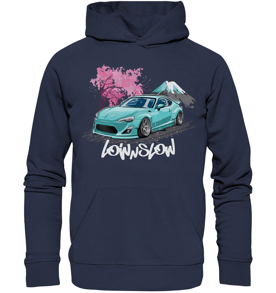 Low & Slow GT86 / BRZ - Premium Unisex Hoodie - MotoMerch.de