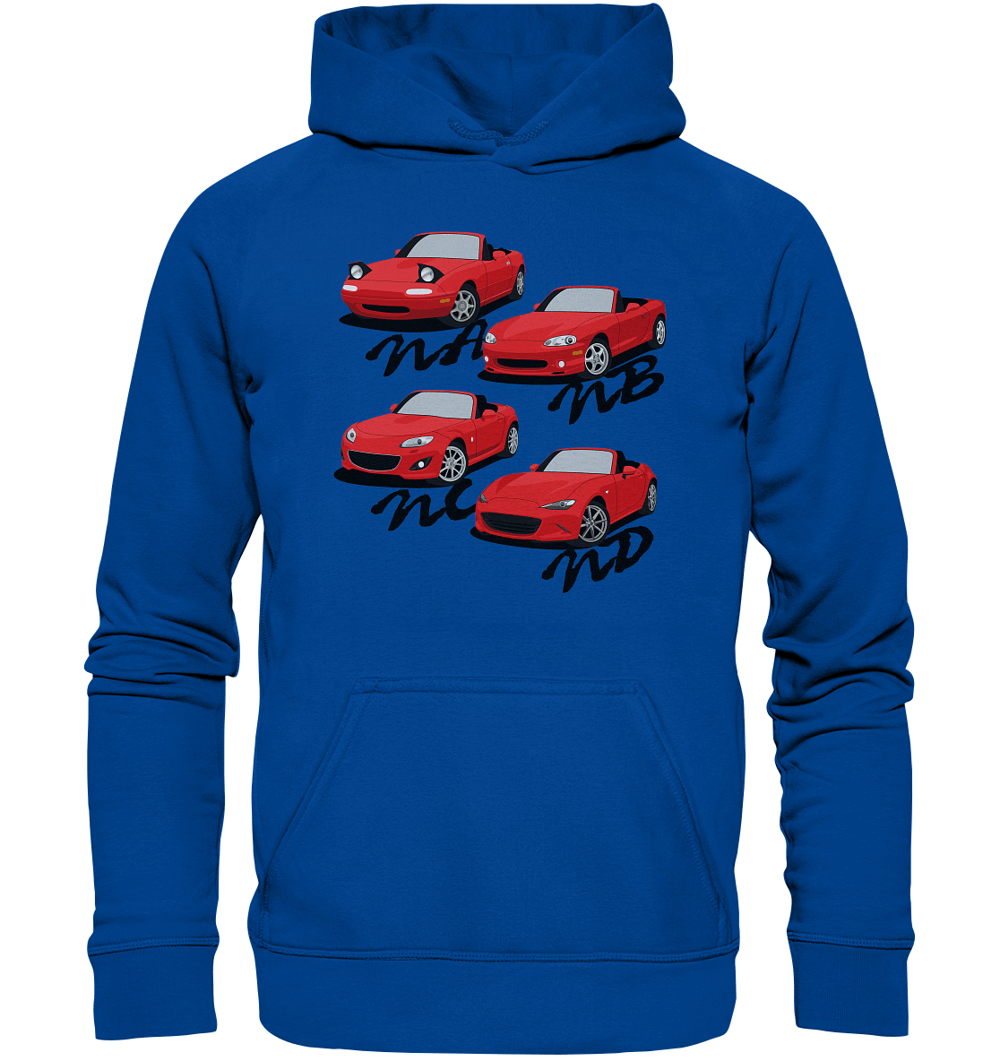 Mazda Miata Family - Basic Unisex Hoodie - MotoMerch.de
