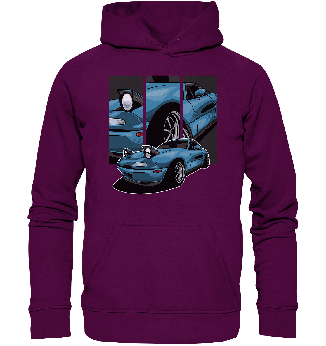 Mazda MX5 NA - Basic Unisex Hoodie - MotoMerch.de