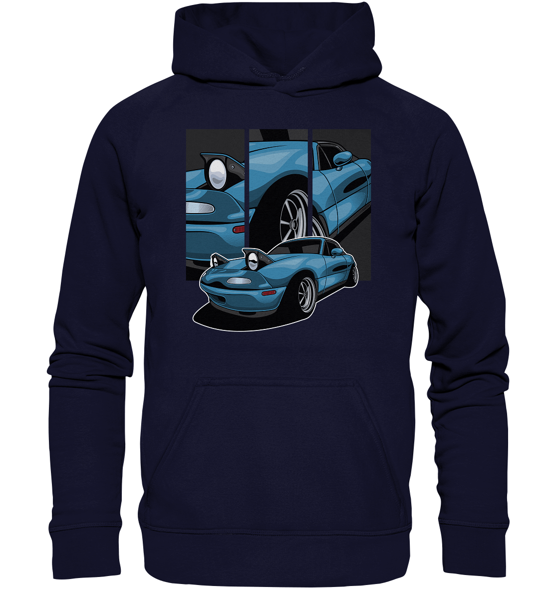 Mazda MX5 NA - Basic Unisex Hoodie - MotoMerch.de