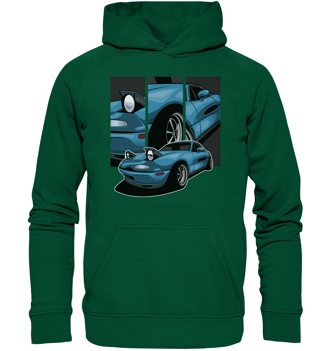 Mazda MX5 NA - Basic Unisex Hoodie - MotoMerch.de