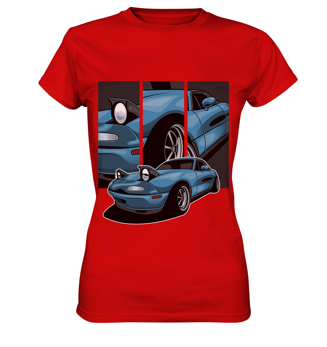 Mazda MX5 NA - Ladies Premium Shirt - MotoMerch.de