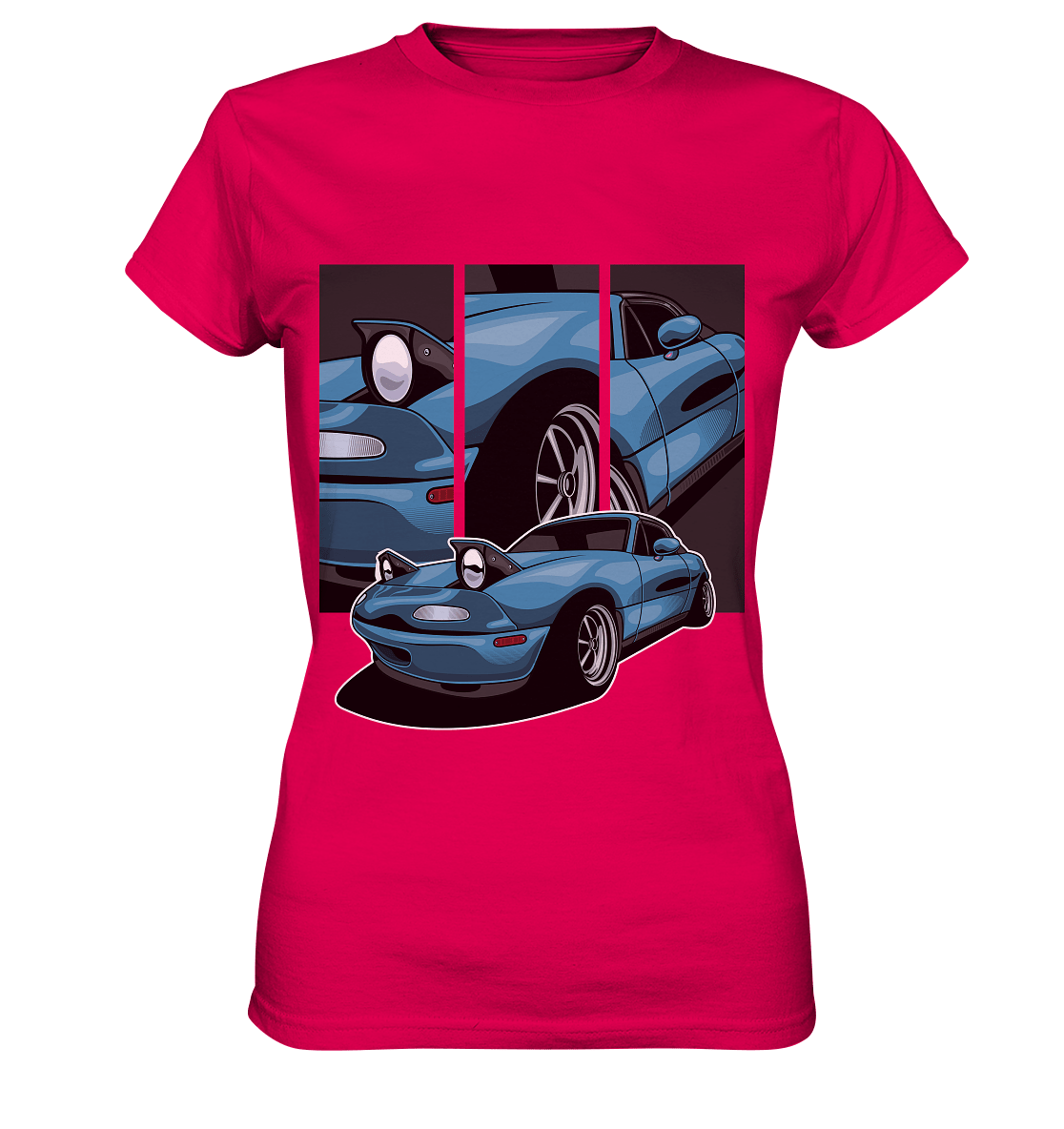 Mazda MX5 NA - Ladies Premium Shirt - MotoMerch.de