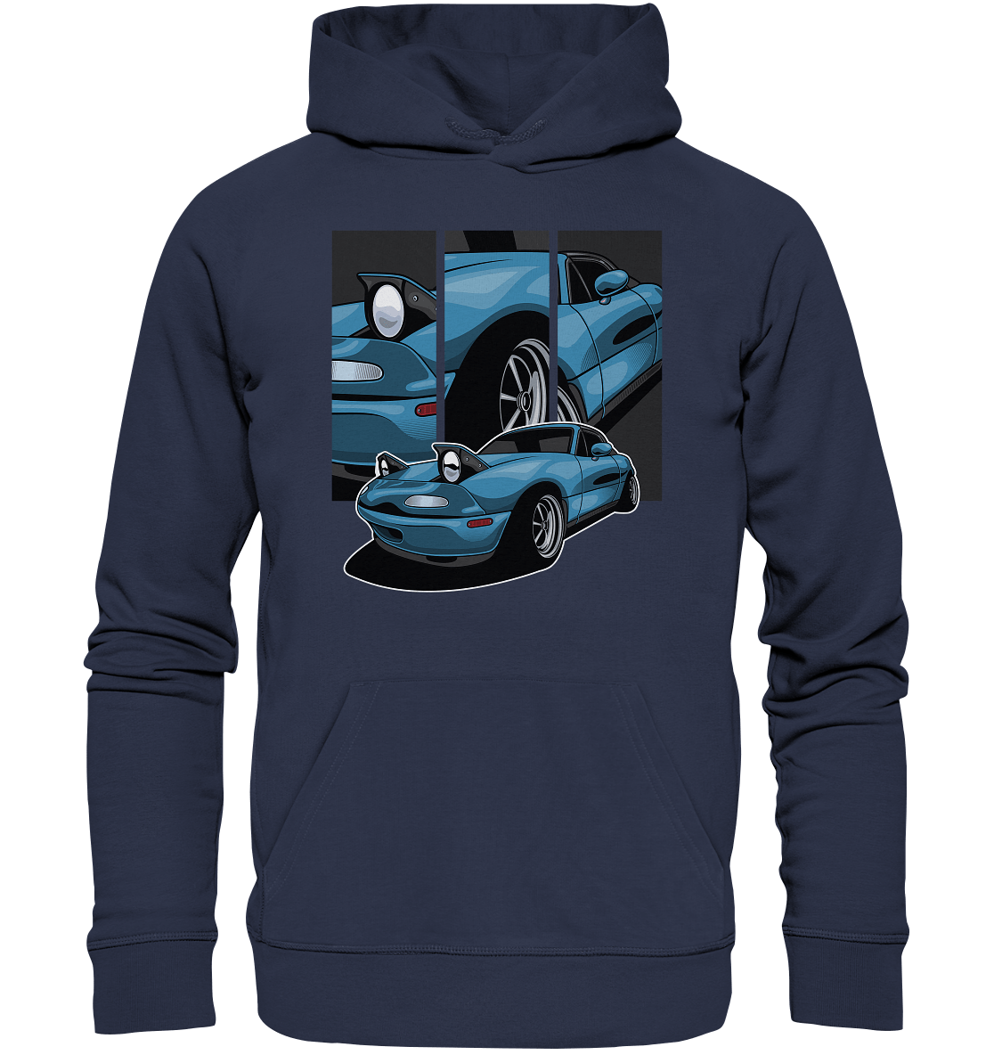Mazda MX5 NA - Premium Unisex Hoodie - MotoMerch.de