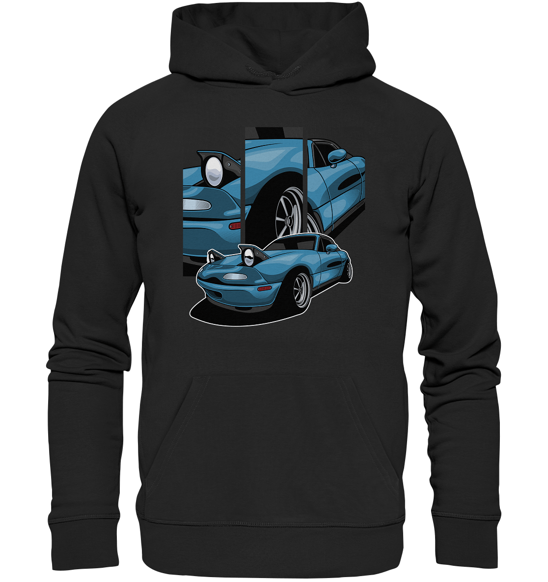Mazda MX5 NA - Premium Unisex Hoodie - MotoMerch.de