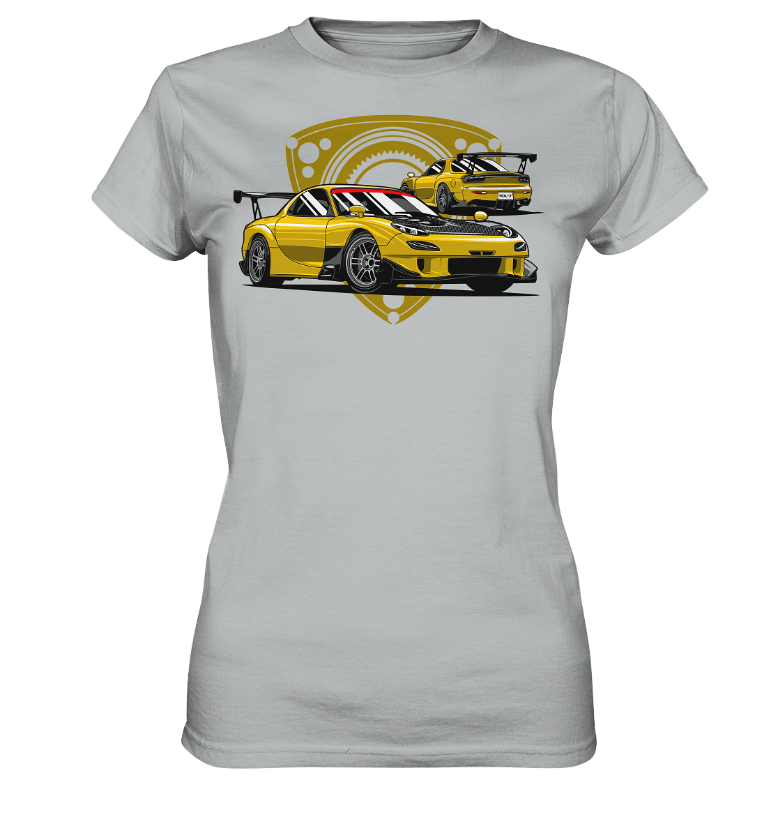 Mazda RX-7 modified - Ladies Premium Shirt - MotoMerch.de