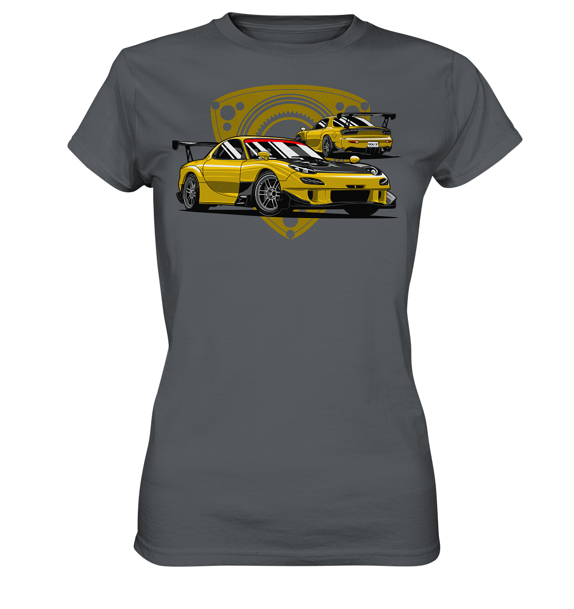 Mazda RX-7 modified - Ladies Premium Shirt - MotoMerch.de