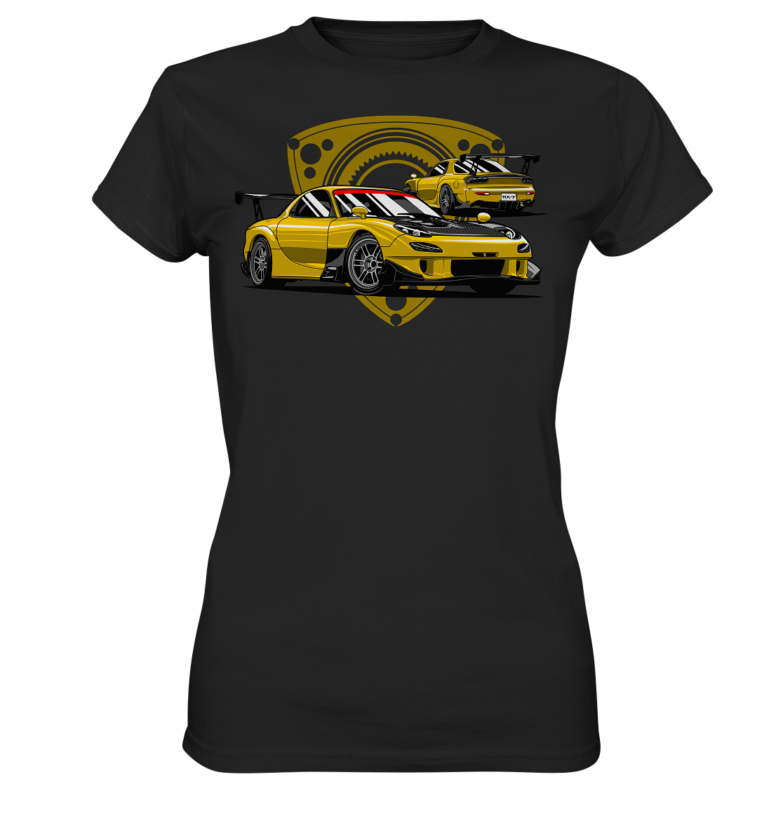 Mazda RX-7 modified - Ladies Premium Shirt - MotoMerch.de