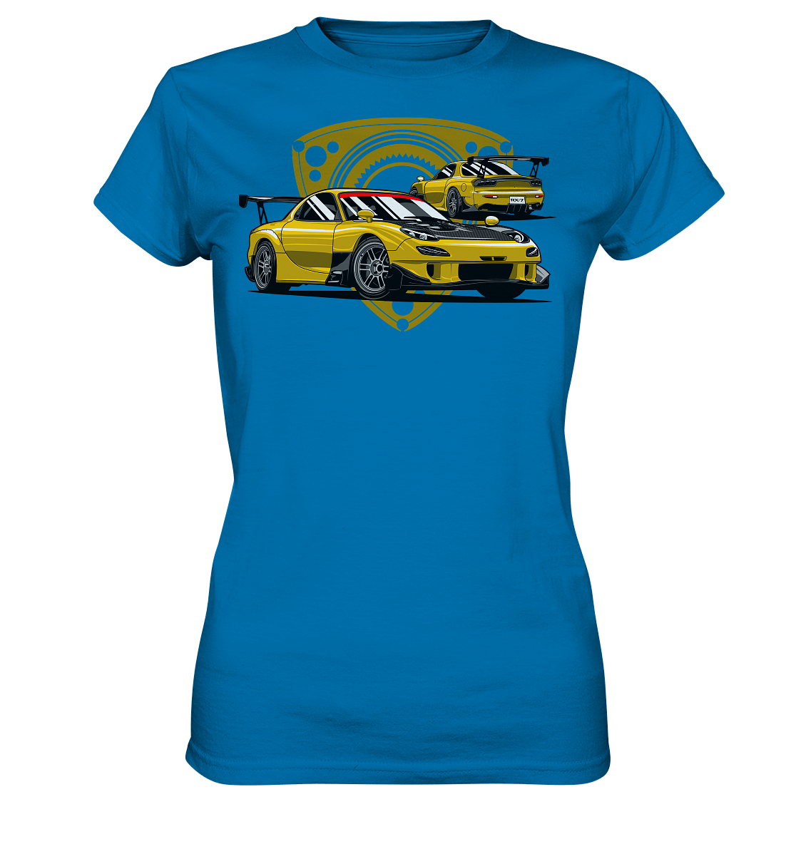 Mazda RX-7 modified - Ladies Premium Shirt - MotoMerch.de