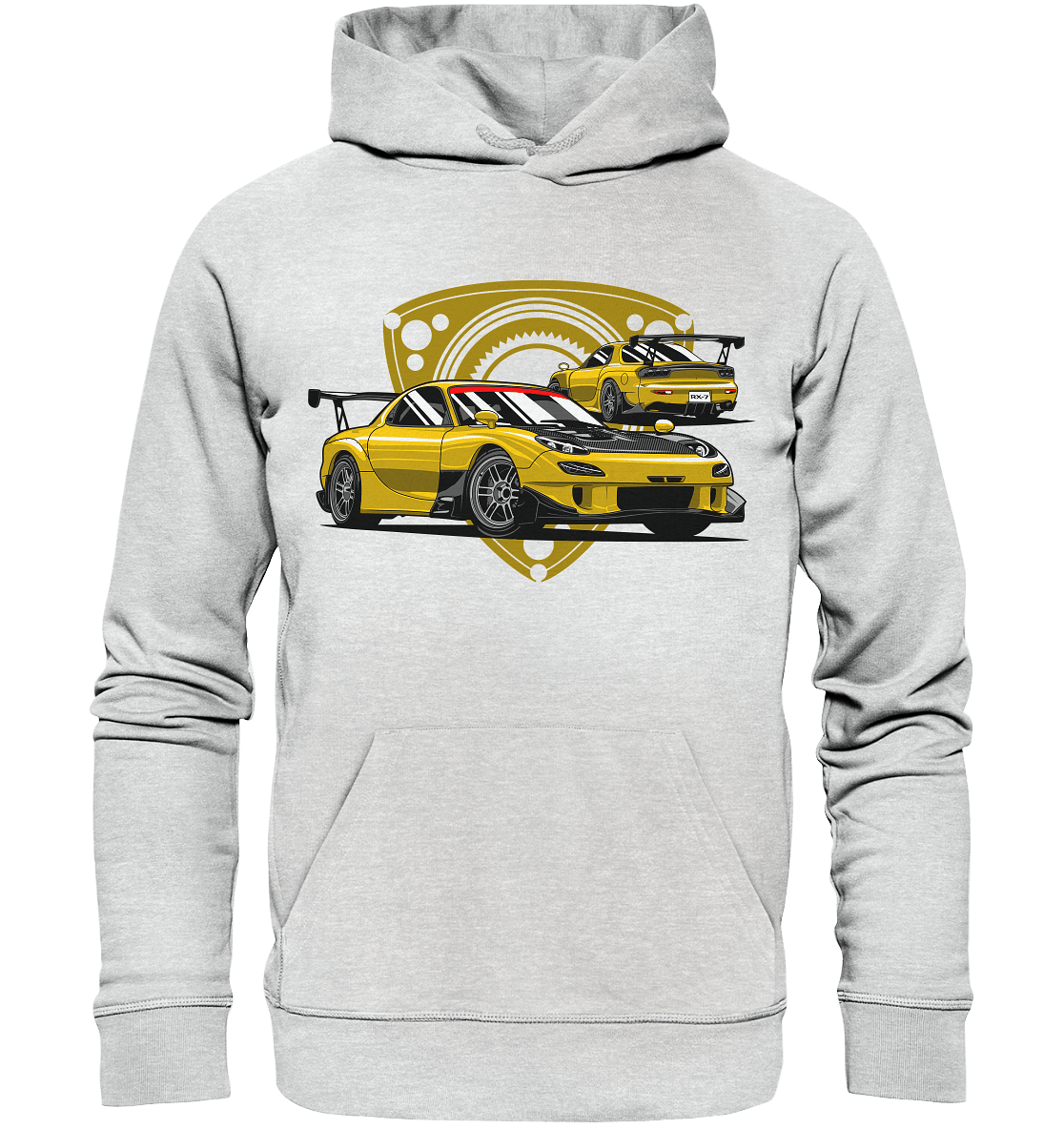 Mazda RX-7 modified - Premium Unisex Hoodie - MotoMerch.de