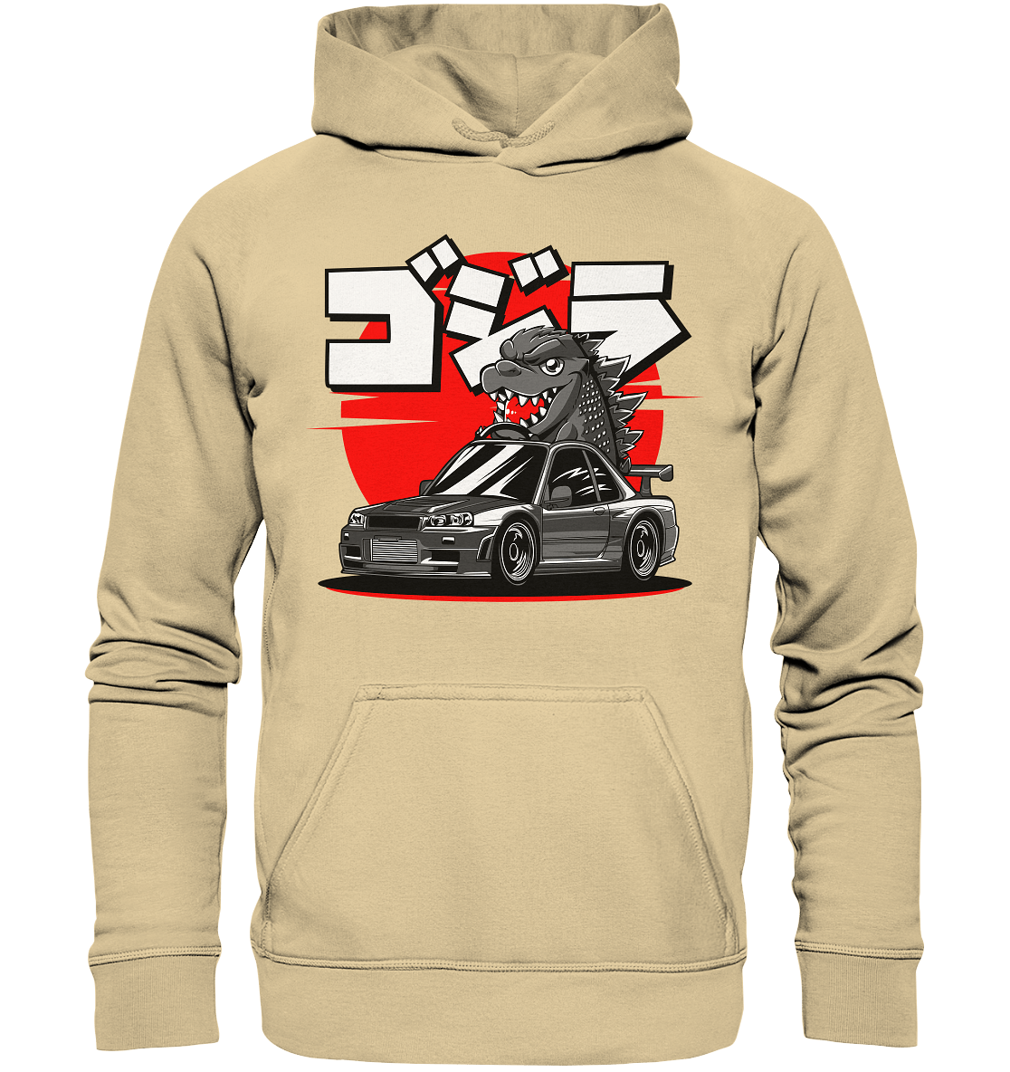 Mini Zilla Skyline R34 - Basic Unisex Hoodie - MotoMerch.de