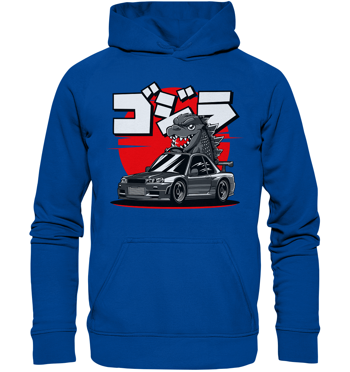 Mini Zilla Skyline R34 - Basic Unisex Hoodie - MotoMerch.de
