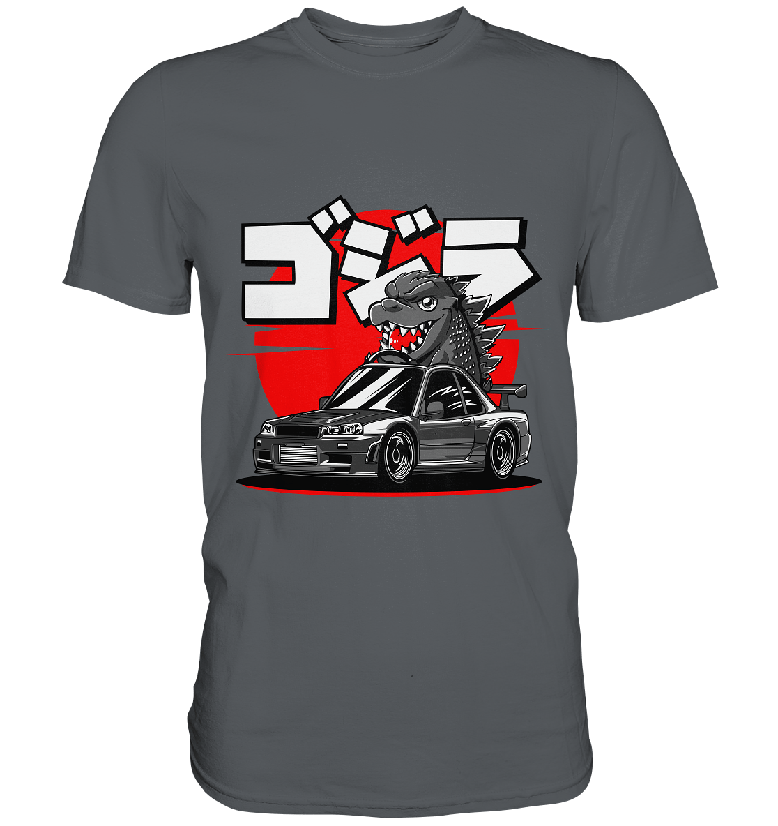 Mini Zilla Skyline R34 - Premium Shirt - MotoMerch.de