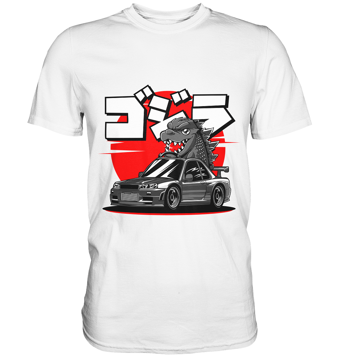 Mini Zilla Skyline R34 - Premium Shirt - MotoMerch.de