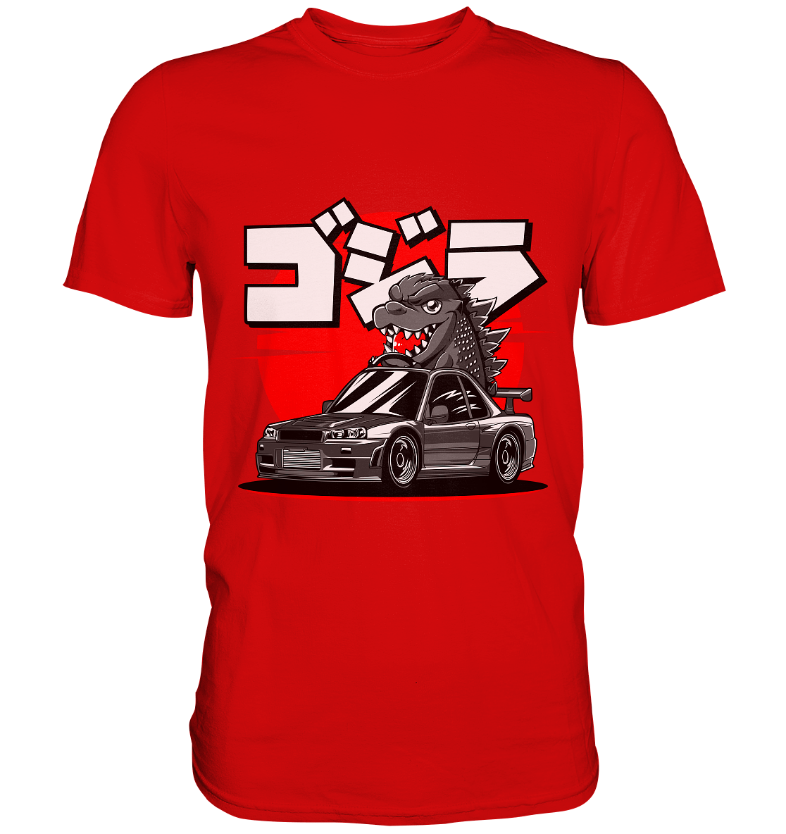 Mini Zilla Skyline R34 - Premium Shirt - MotoMerch.de