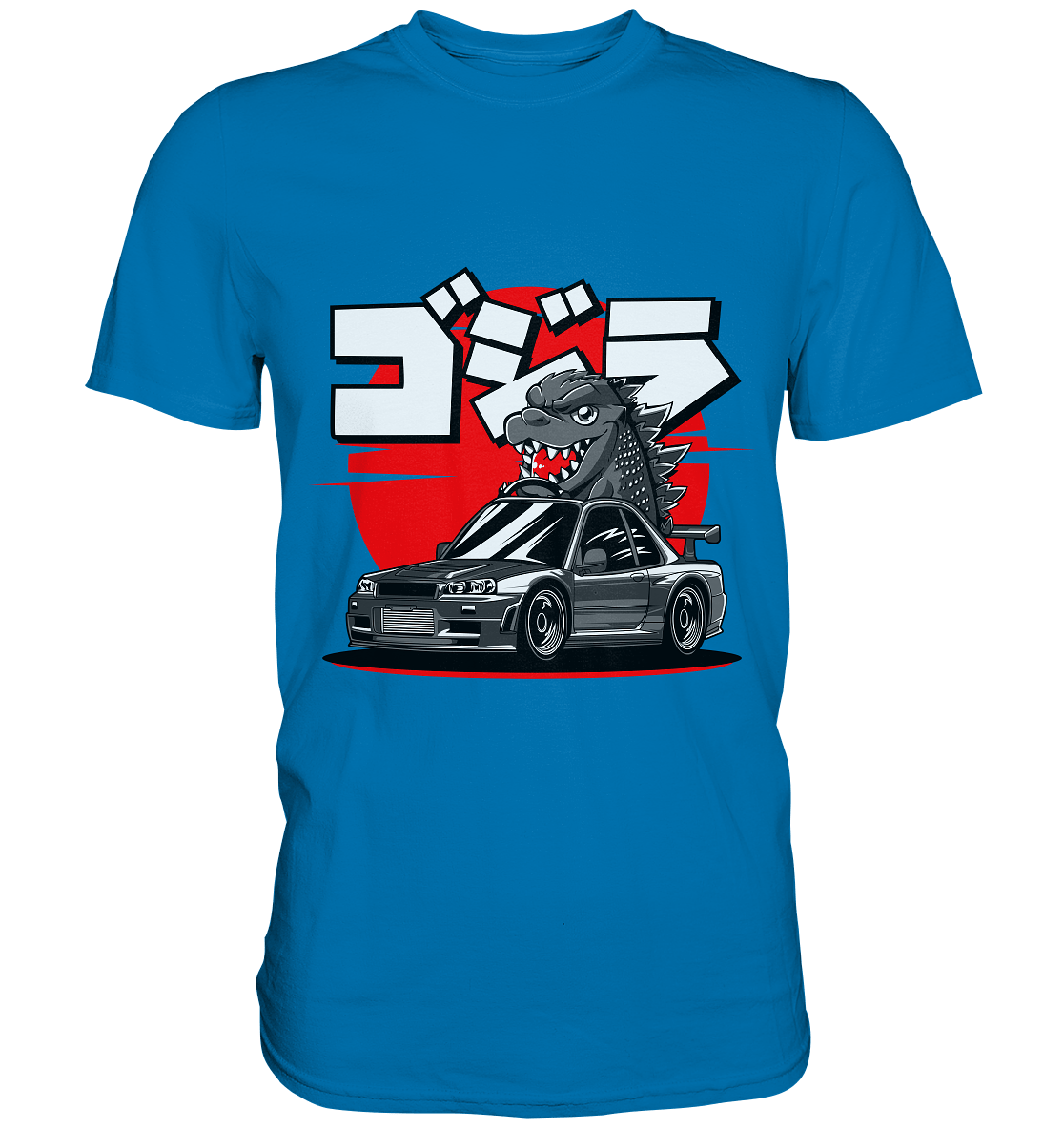 Mini Zilla Skyline R34 - Premium Shirt - MotoMerch.de