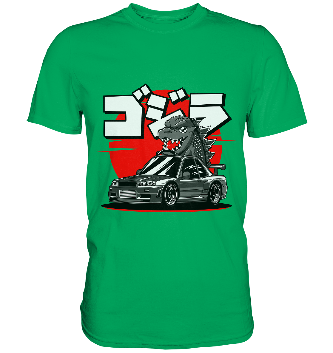 Mini Zilla Skyline R34 - Premium Shirt - MotoMerch.de