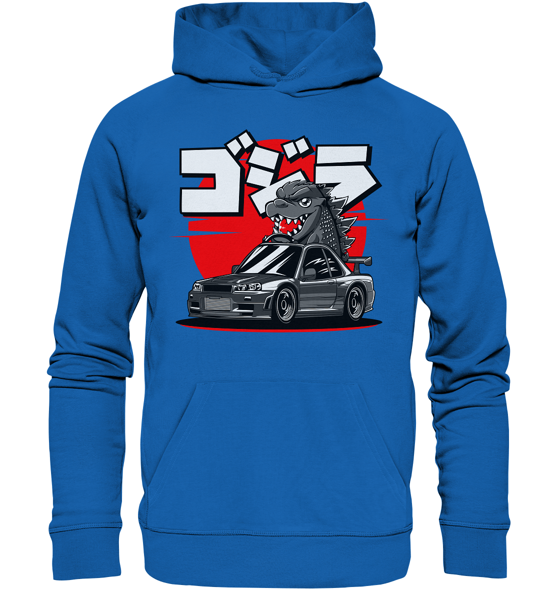 Mini Zilla Skyline R34 - Premium Unisex Hoodie - MotoMerch.de