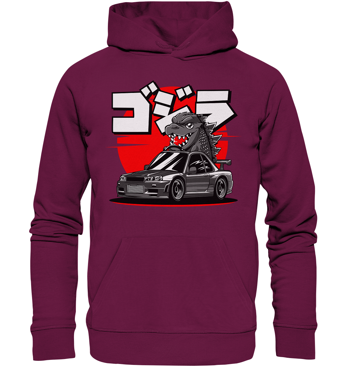 Mini Zilla Skyline R34 - Premium Unisex Hoodie - MotoMerch.de