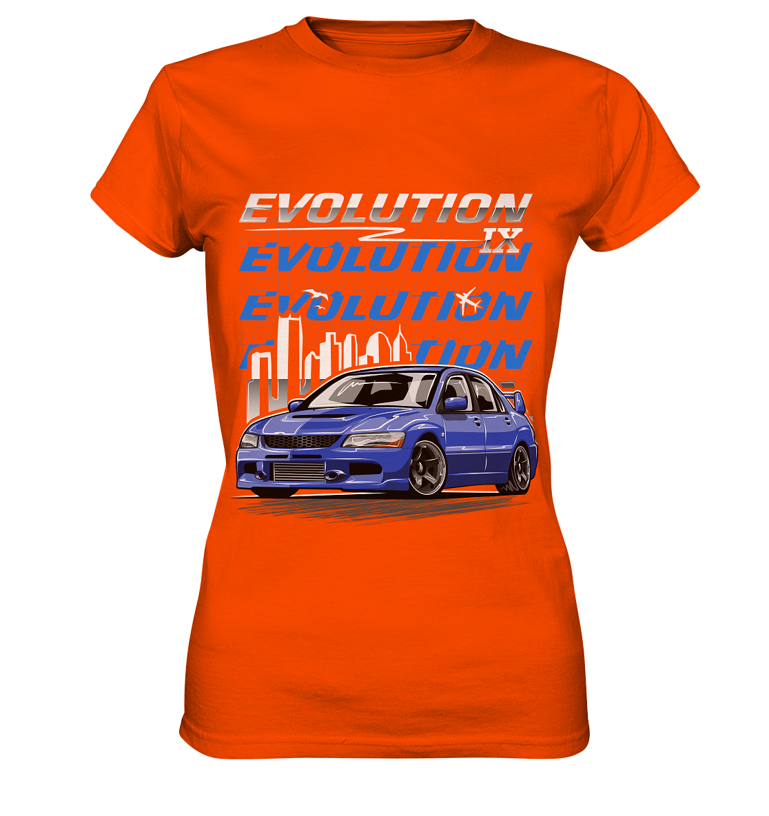 Mitsubishi Lancer Evolution IX - Ladies Premium Shirt - MotoMerch.de