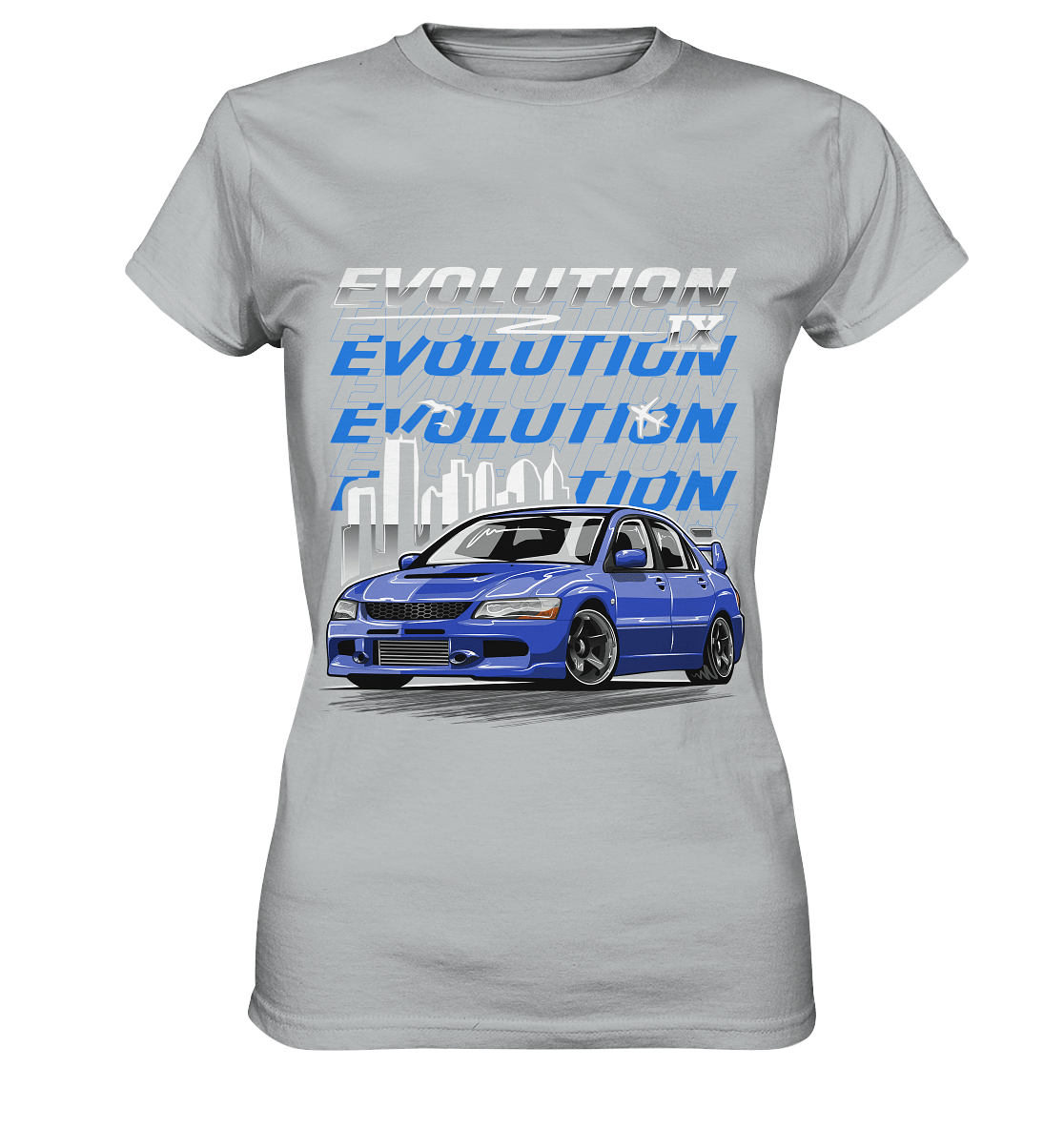 Mitsubishi Lancer Evolution IX - Ladies Premium Shirt - MotoMerch.de