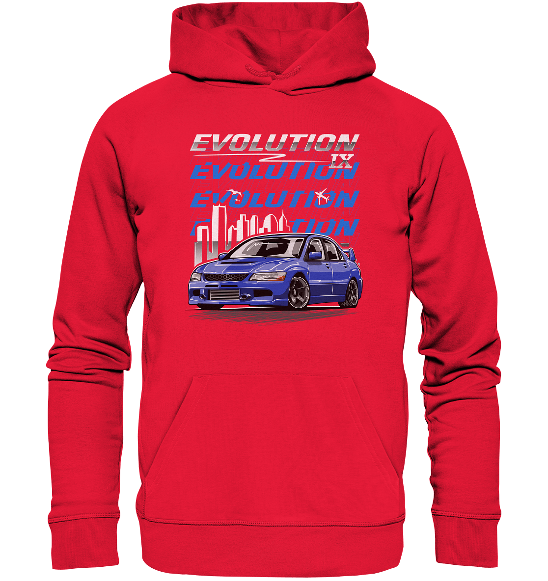 Mitsubishi Lancer Evolution IX - Premium Unisex Hoodie - MotoMerch.de