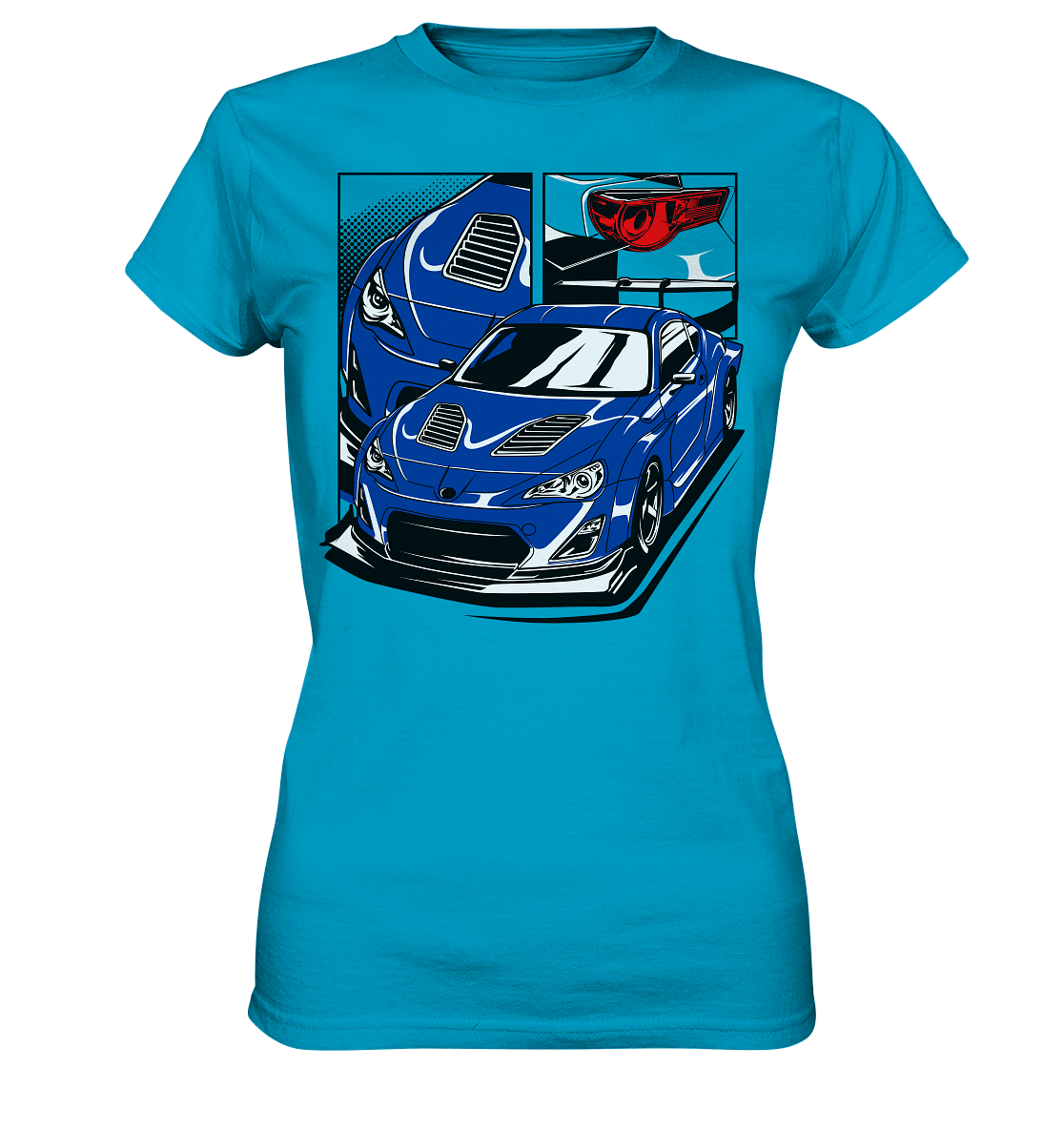 modified Toyota GT86 - Ladies Premium Shirt - MotoMerch.de