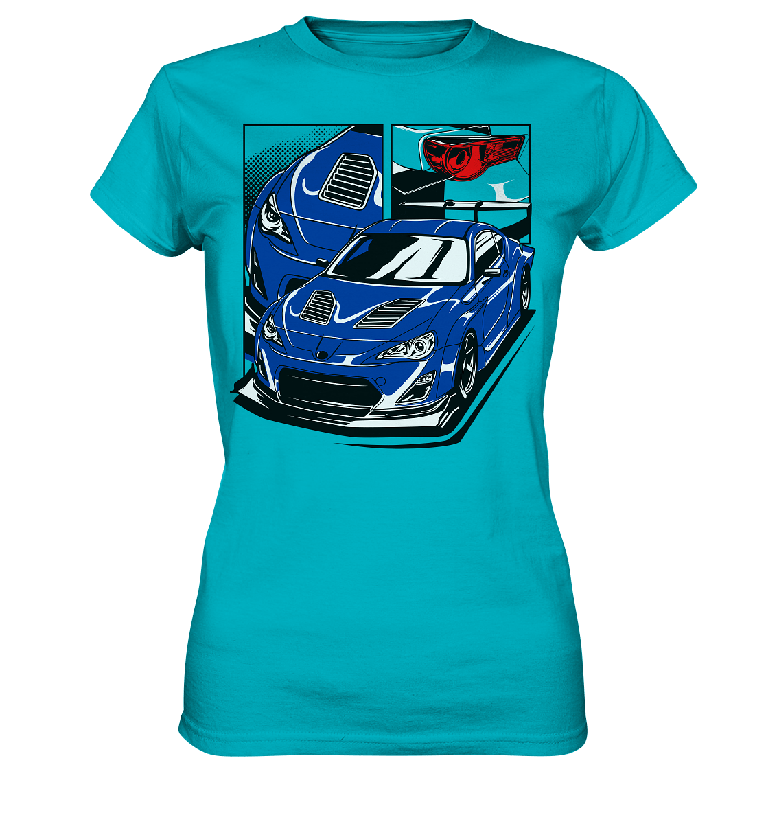 modified Toyota GT86 - Ladies Premium Shirt - MotoMerch.de