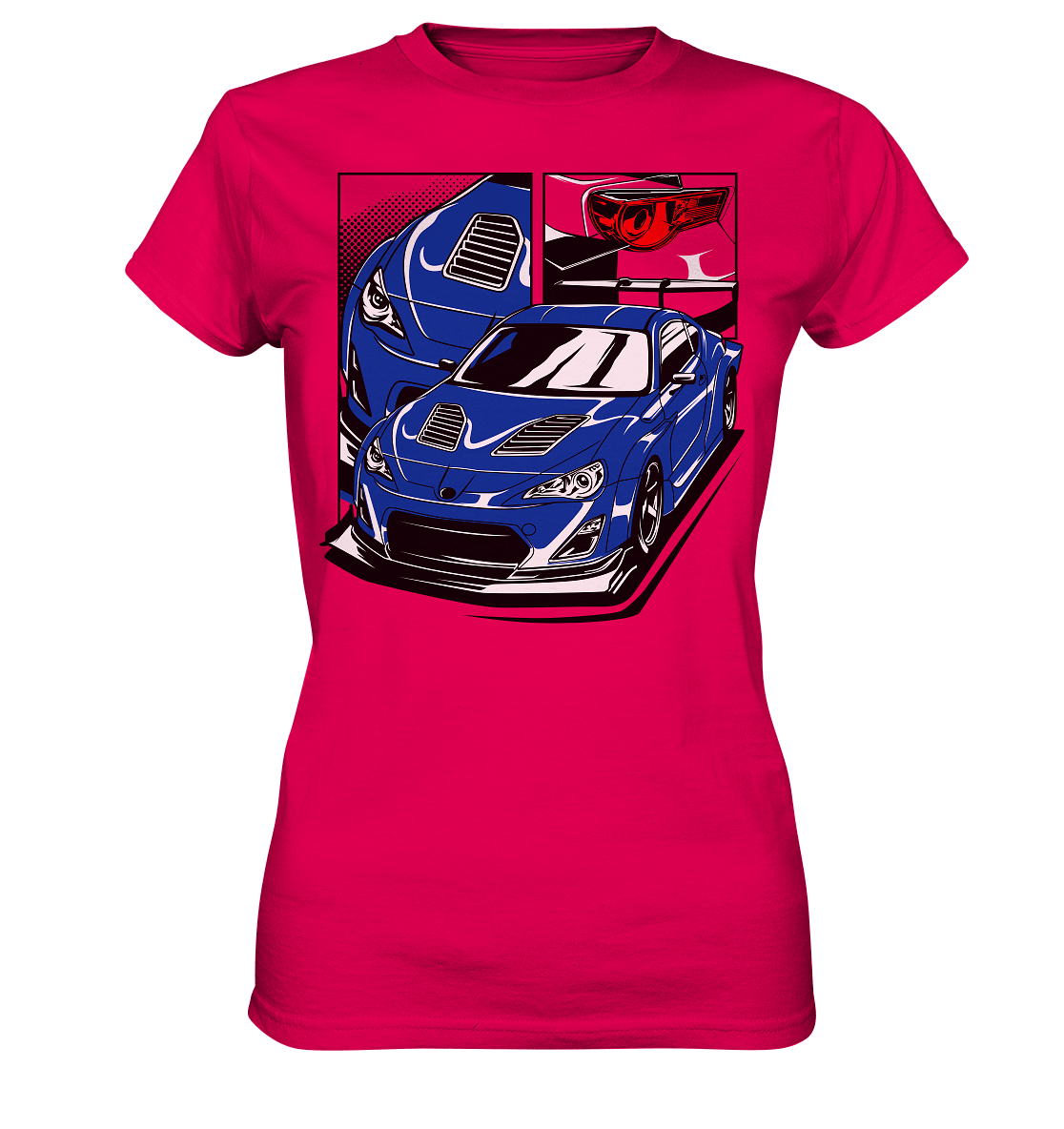 modified Toyota GT86 - Ladies Premium Shirt - MotoMerch.de