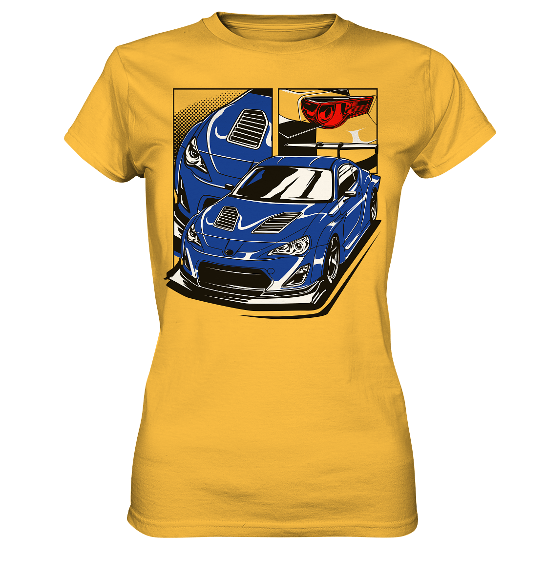 modified Toyota GT86 - Ladies Premium Shirt - MotoMerch.de