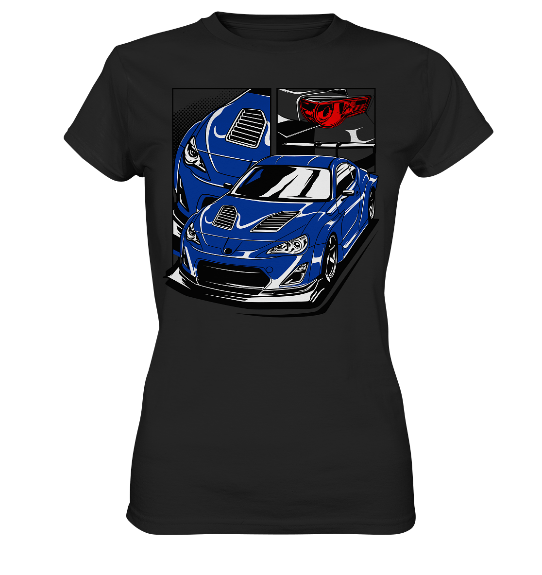 modified Toyota GT86 - Ladies Premium Shirt - MotoMerch.de