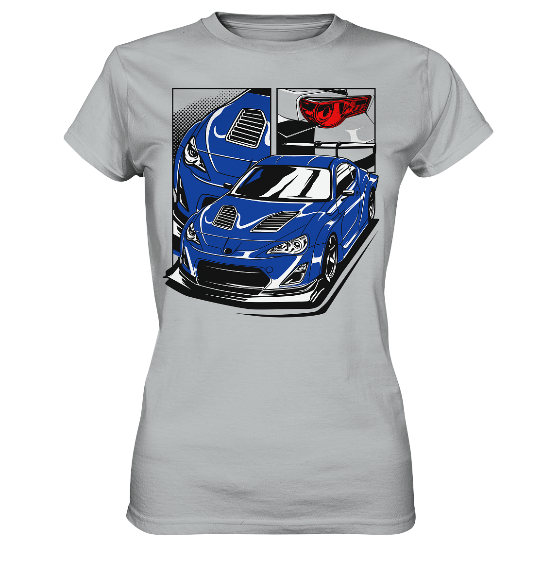 modified Toyota GT86 - Ladies Premium Shirt - MotoMerch.de