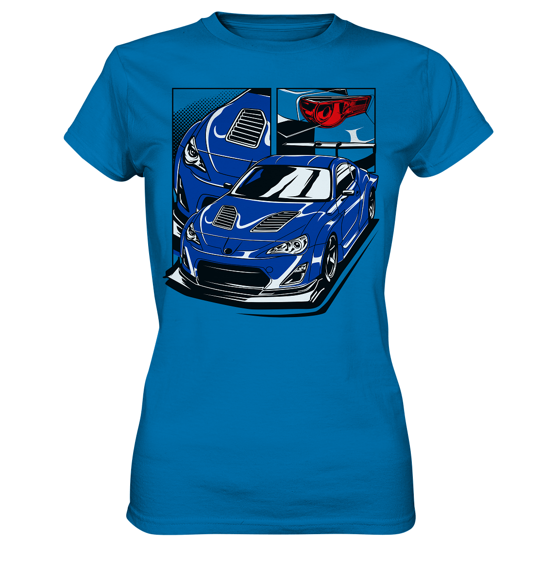 modified Toyota GT86 - Ladies Premium Shirt - MotoMerch.de
