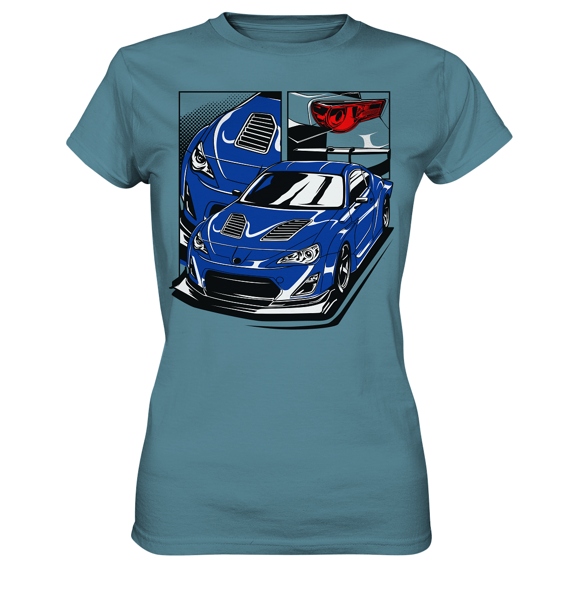 modified Toyota GT86 - Ladies Premium Shirt - MotoMerch.de