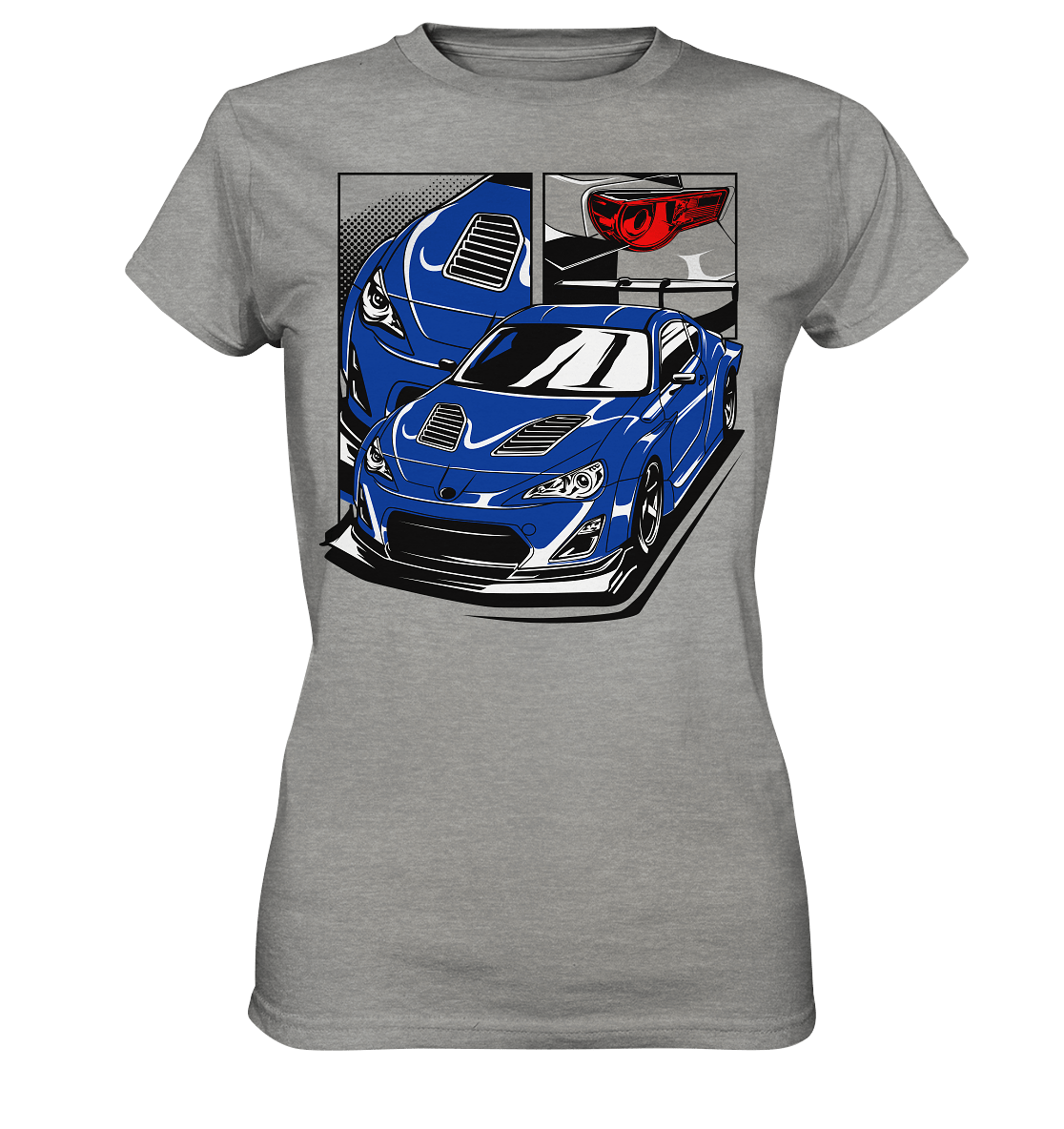 modified Toyota GT86 - Ladies Premium Shirt - MotoMerch.de