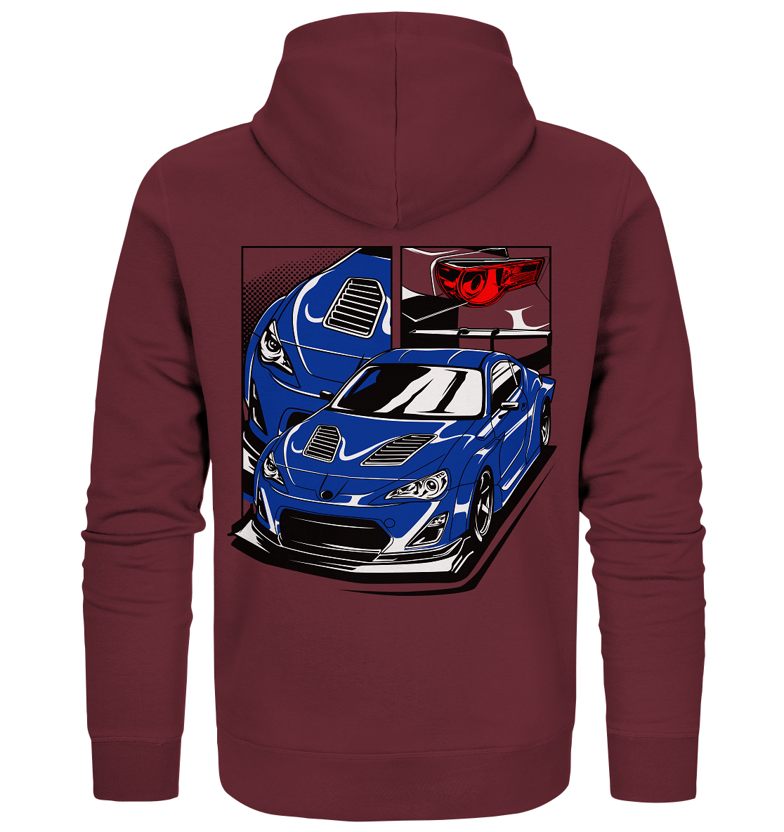 modified Toyota GT86 - Organic Zipper - MotoMerch.de