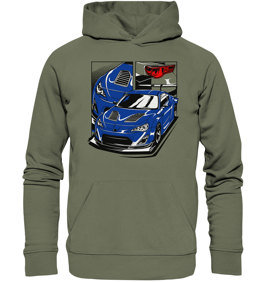 modified Toyota GT86 - Premium Unisex Hoodie - MotoMerch.de