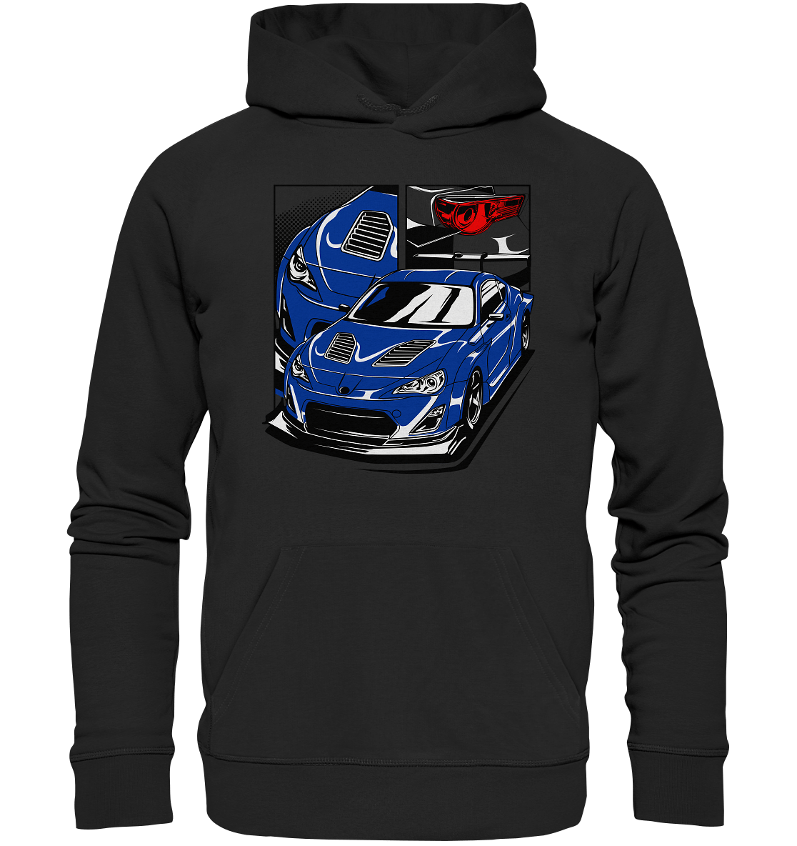 modified Toyota GT86 - Premium Unisex Hoodie - MotoMerch.de