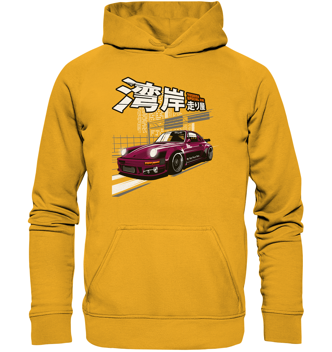 MPW Mid Night Porsche 930 - Basic Unisex Hoodie - MotoMerch.de