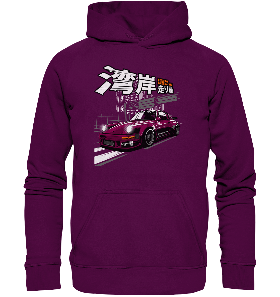 MPW Mid Night Porsche 930 - Basic Unisex Hoodie - MotoMerch.de
