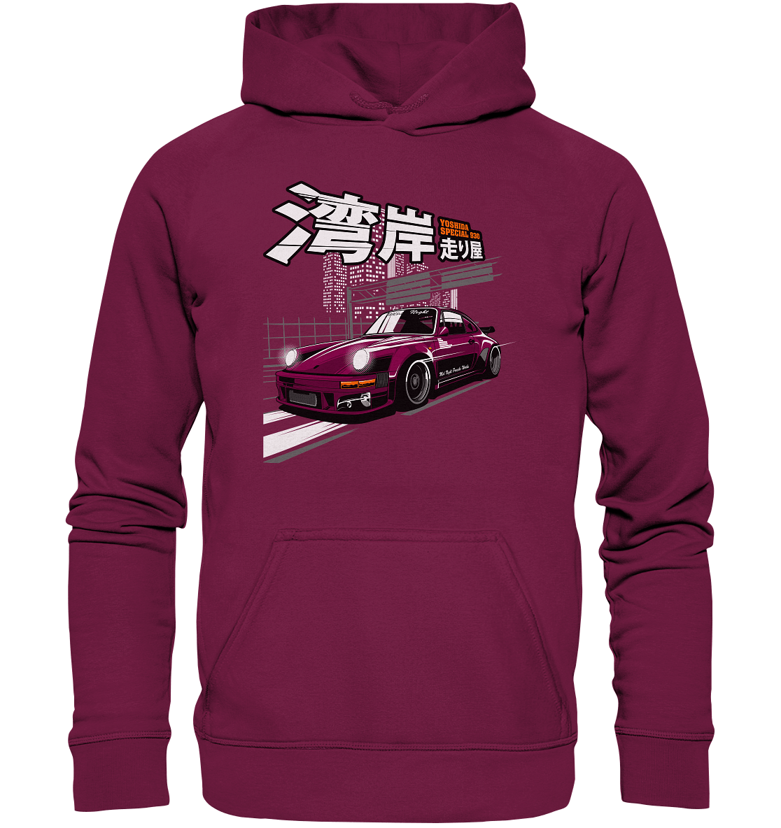 MPW Mid Night Porsche 930 - Basic Unisex Hoodie - MotoMerch.de