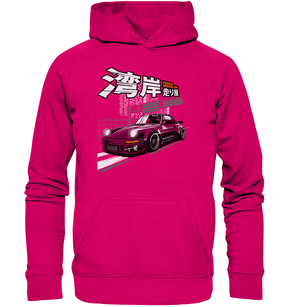 MPW Mid Night Porsche 930 - Basic Unisex Hoodie - MotoMerch.de