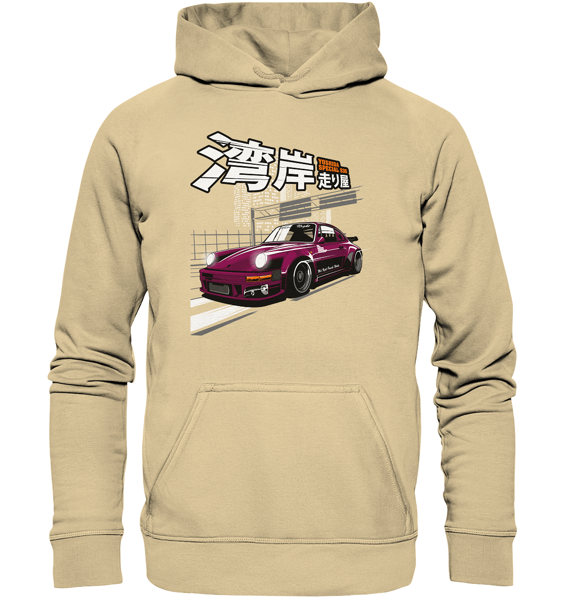 MPW Mid Night Porsche 930 - Basic Unisex Hoodie - MotoMerch.de