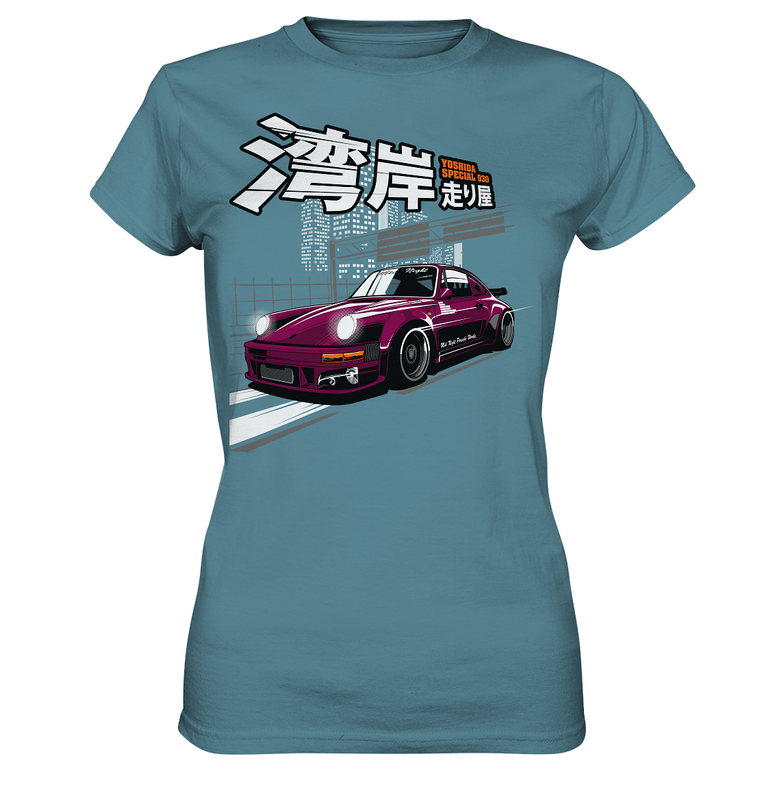 MPW Mid Night Porsche 930 - Ladies Premium Shirt - MotoMerch.de
