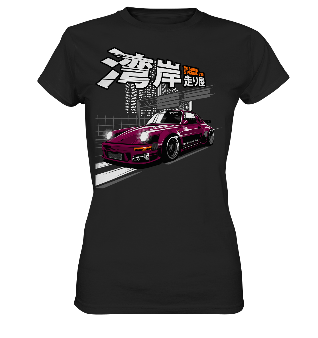 MPW Mid Night Porsche 930 - Ladies Premium Shirt - MotoMerch.de