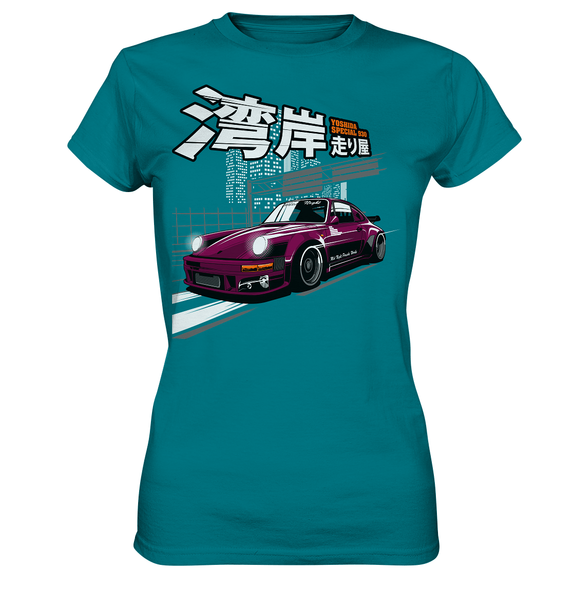 MPW Mid Night Porsche 930 - Ladies Premium Shirt - MotoMerch.de
