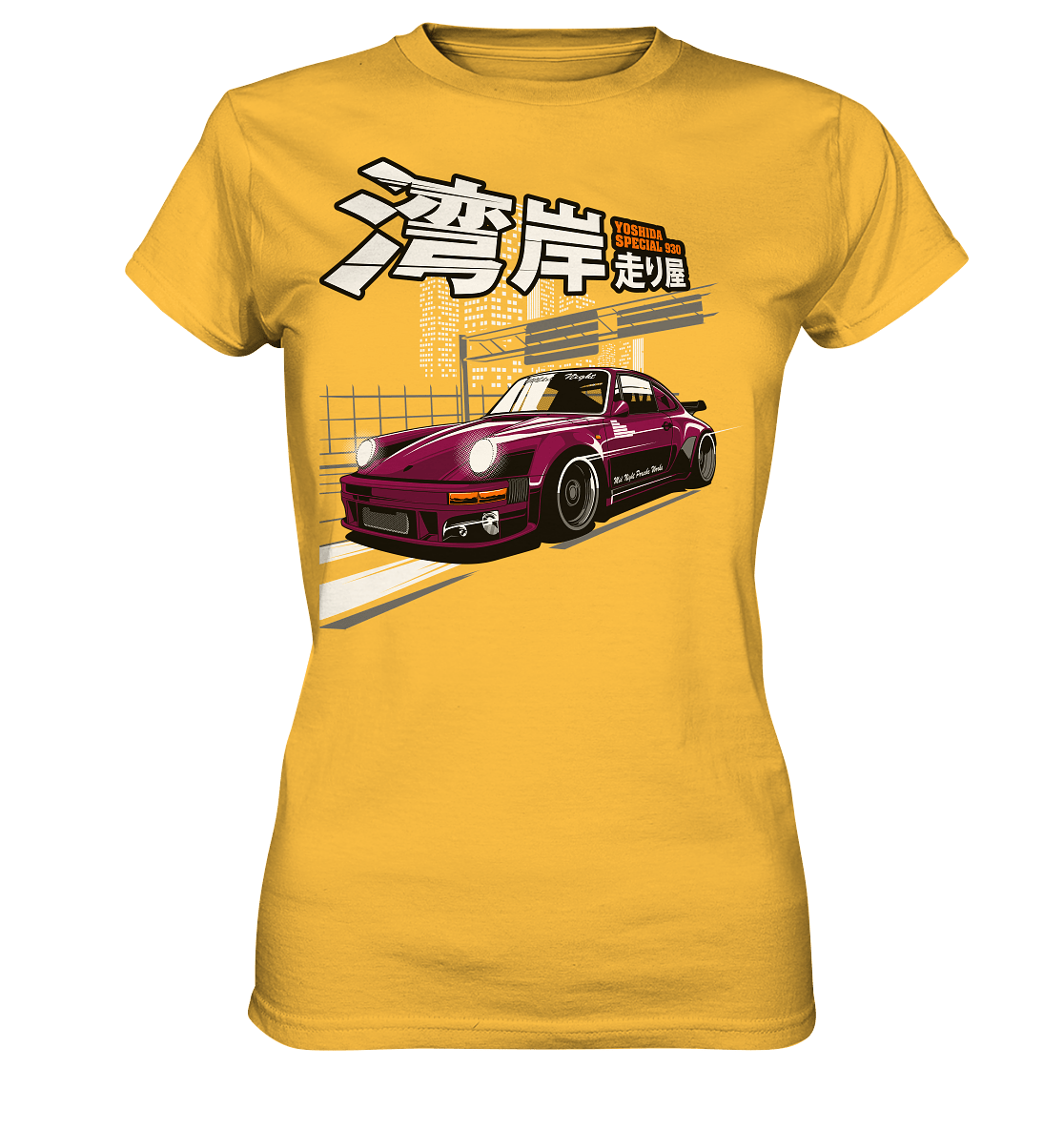 MPW Mid Night Porsche 930 - Ladies Premium Shirt - MotoMerch.de